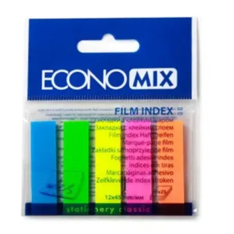 Закладки з клейким шаром Econo Mix 12*45мм