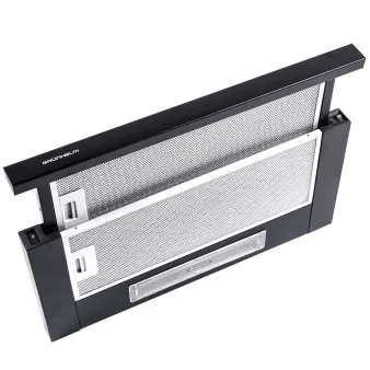 Витяжка GVT 210 B телескоп. чорна Grunhelm