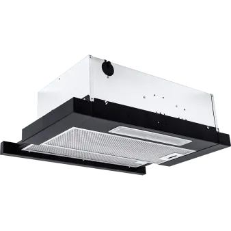 Витяжка GVT 210 B телескоп. чорна Grunhelm