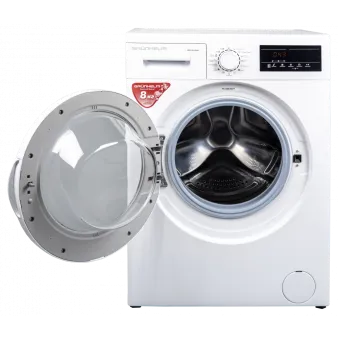 Пральна машина автомат. GWV-FF812D2W біла 8кг.Grunhelm