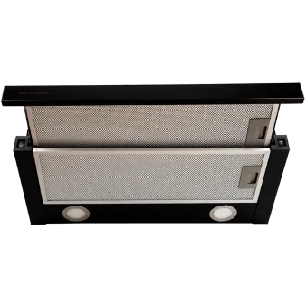 Витяжка GVT 114 B телескоп. чорна Grunhelm