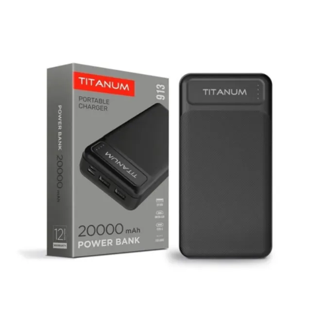 Power Bank Titanum TPB-913-B 20000mAh