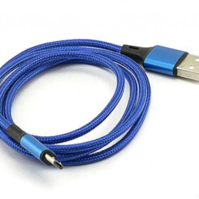 USB кабель Micro 1M (Biue)