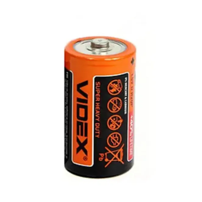 Батарейка "Videx"Super heavy duti (D) R20P 1.5V