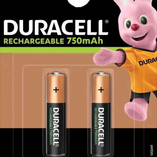 Батарейка Duracell акамулятори HR 03 1.2V/750mAh ААА уп.2шт