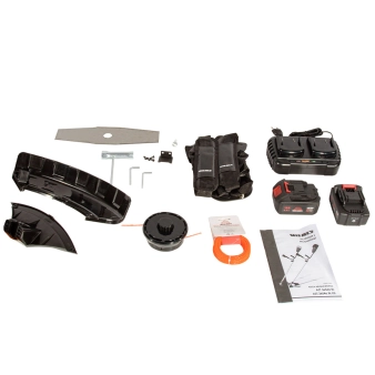 Коса аккумуляторная Vitals AZT 3654a BL Kit