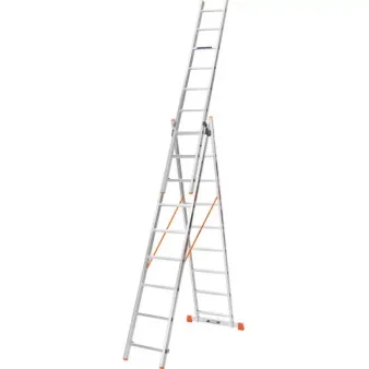 Драбина універсальна 3*9 Bluetools Expert алюмінієва