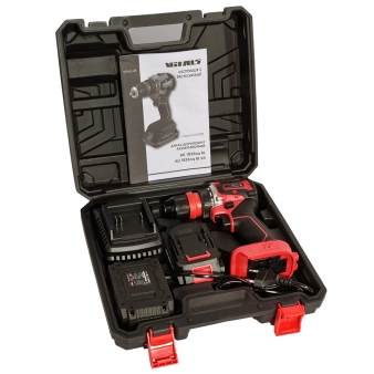 Дриль-шурупокрут акумуляторний Vitals Master AU 1835aq BL Kit 