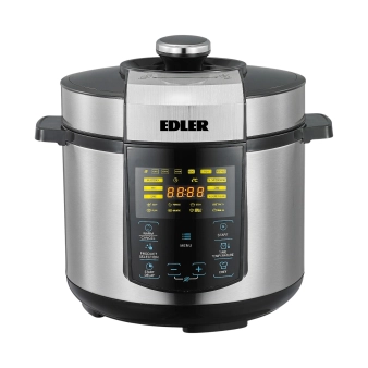 Мультиварка скороварка EDLER ED-PC2007 5л 900 Вт 