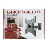 Кронштейн для ТВ Grunhelm GH-116B поворотний 200*200мм 20кг.