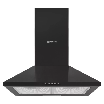 Витяжка Minola HK 5214 BL чорна 700 Led купольна 50 см