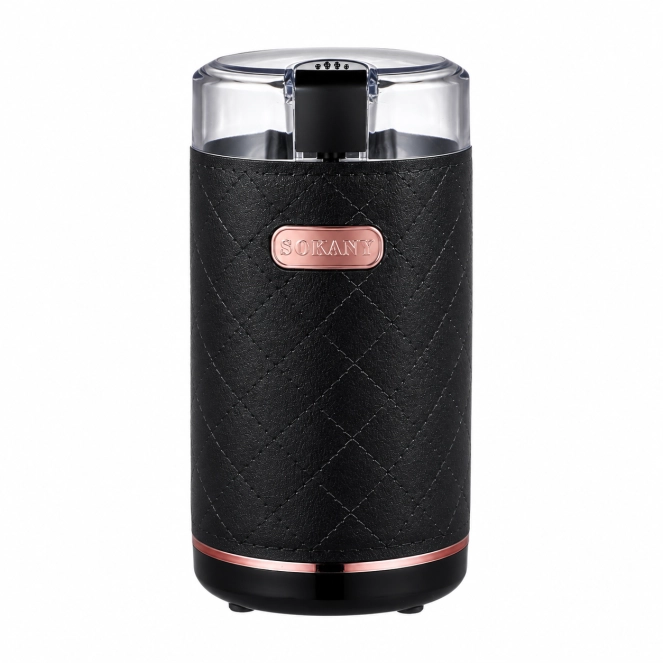 Кавомолка електрична Sokany 3027 Black 150Вт, 50г Кавомолка електрична Sokany 3027 Black 150Вт, 50г