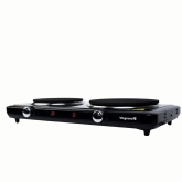 Плита електрична ViLgrand VHP182F_Black 2к диск 155+185 мм, 1,0+1,5 кВт grey