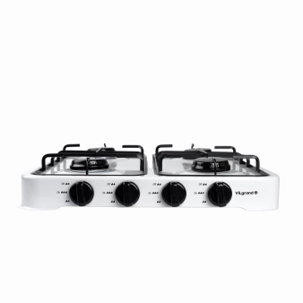 Плита газова настільна VILgrand VGP-4042 WHITE (4 камфор.)