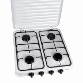 Плита газова настільна VILgrand VGP-4042 WHITE (4 камфор.)