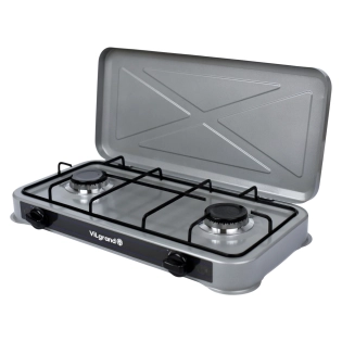 Плита газ настільна VILgrand VGP-2021 Grey (2 камфор.)