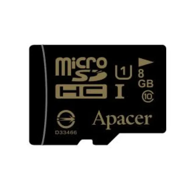 Карта пам'яті. micro Apacer AP8GMCSH10U1-R 8Gb